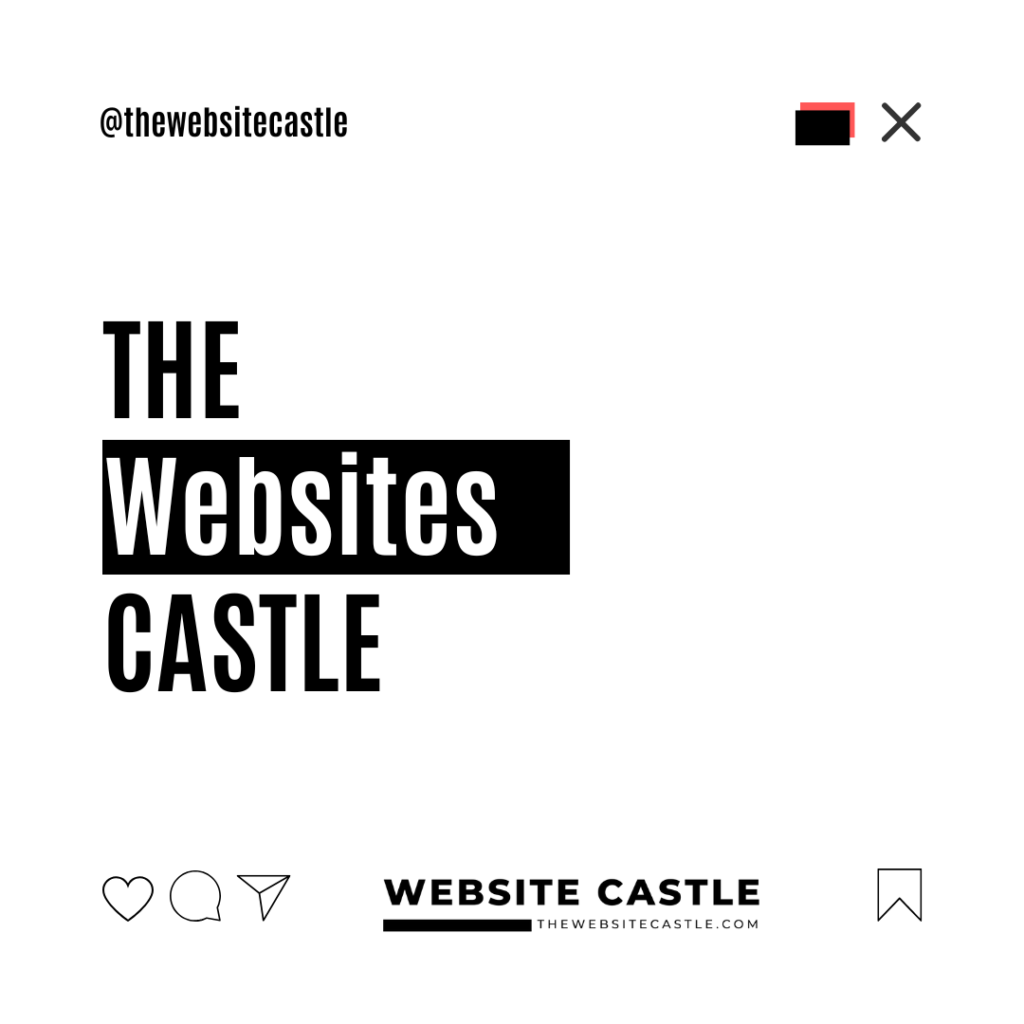 the website castle Webentwicklung